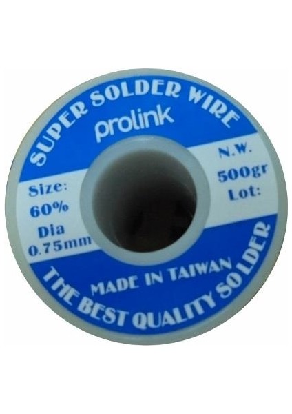 PRL-755 0.75 mm 500 gr Lehim Teli