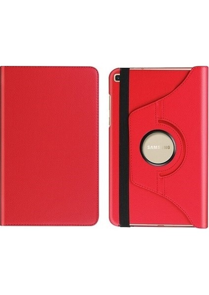 Samsung P610-P615-P617 10.4" Kılıf 2020 360° Standlı Tablet Kılıfı Kırmızı