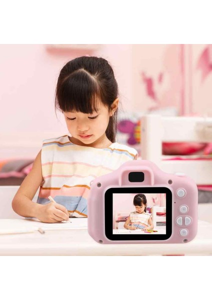 Cmr9 Çocuklar Için 1080P Dijital Fotoğraf Makinesi - Pembe fırsatları