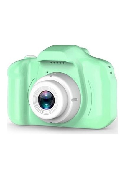 Cmr9 Çocuklar Için 1080P Dijital Fotoğraf Makinesi - Yeşil