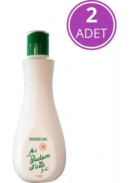 Acı Badem Sütü Şişe 215 ml x2 Adet