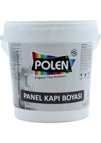 Polen Boya Su Bazlı Ahşap Panel Kapı Boyası 0,75 Lt