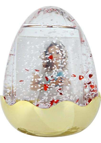 Parlak Sarı Yumurta Kar Küresi 5033DSK