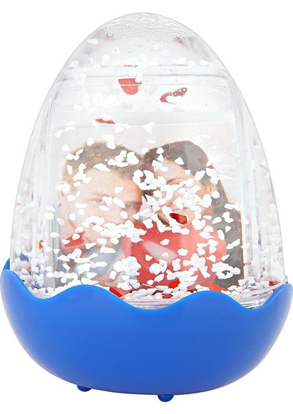 Küçük Mavi Yumurta Kar Küresi 5043MVK