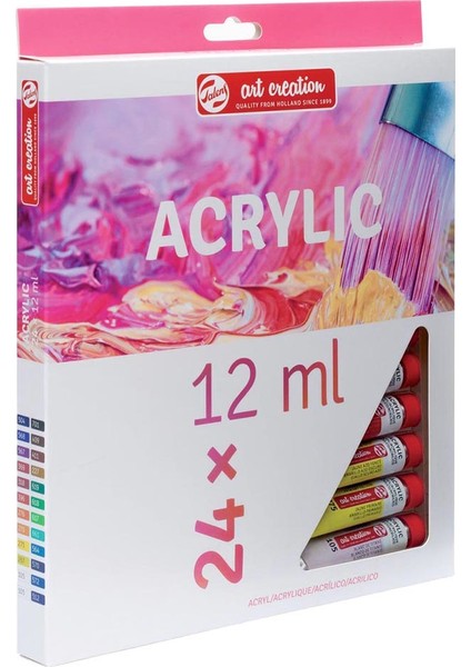Art Creation Expression Acrylic Akrilik Boya 12 ml 24'lü Set