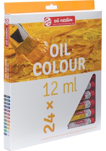 Art Creation Expression Oil Colour Yağlıboya 12 ml 24'lü Set