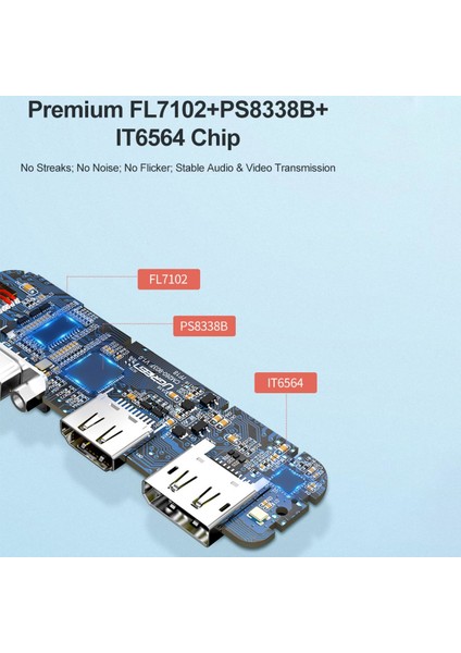 Type-C HDMI VGA Displayport Dönüştürücü Adaptör fırsatları