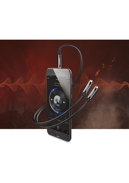 3.5mm 2li Aux Kulaklık Çoklayıcı Siyah fırsatları