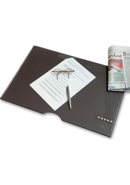 Pvc Double Color Kapaklı Pad Sümen 40 x 60 cm Kahve
