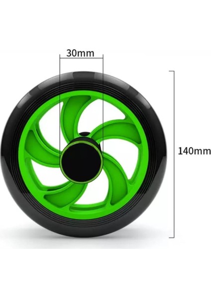 Marka Ithal Mavi Ab Wheel Karın Kası Çalıştırıcı Tekerlek Pilates Bel Omuz modelleri