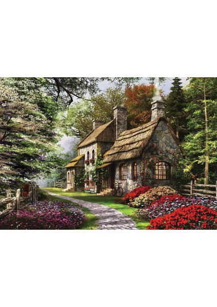 Ks Games Puzzle 200 Parça Carnation Cottage 24009