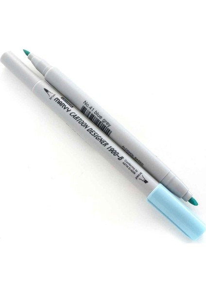 Uchida Grafik Markör Kalemi̇ No:41 Blue Grey