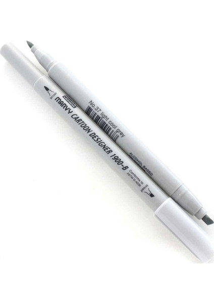 Uchida Grafik Markör Kalemi̇ No:37 Light Cool Grey