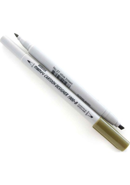 Uchida Grafik Markör Kalemi̇ No:27 Olive Brown