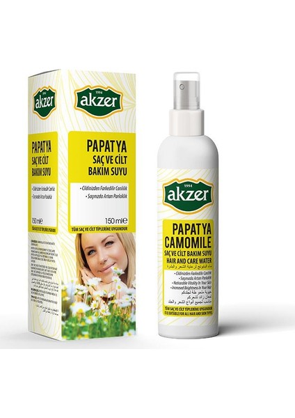 Papatya'lı Saç ve Cilt Bakım Suyu 150 ml