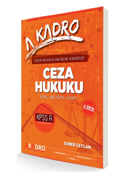 Ceza Hukuku 6. Baskı -2021 - Soner Ceylan