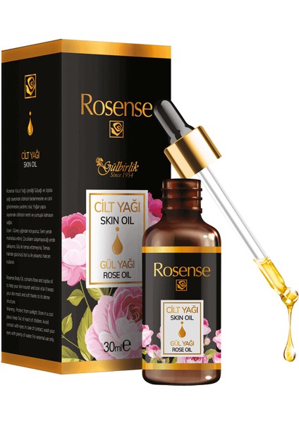 Cilt Yağı Gül Yağı 30 ml * 6 Adet