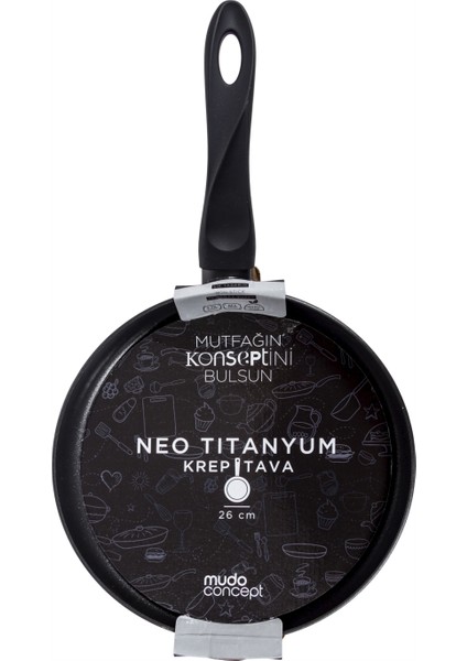 Mudo Concept Neo Tıtanyum Krep Tavası 26 Cm fiyatları