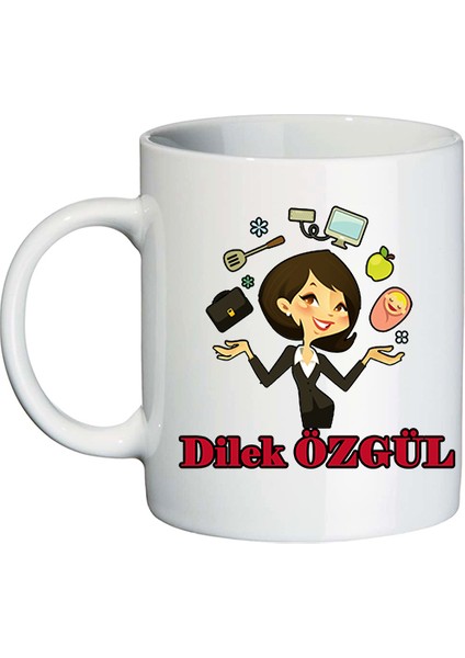 Ofiste Çalışan Anneye Hediye Isimli Kupa Bardak fiyatları