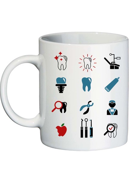Diş Hekimine Hediye Isimli Kupa Bardak fiyatları