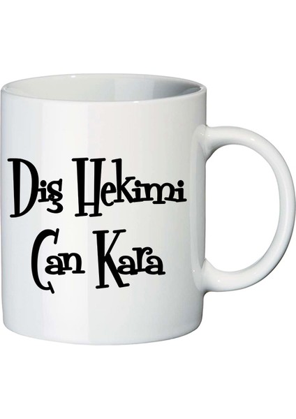 Diş Hekimine Hediye Isimli Kupa Bardak modelleri