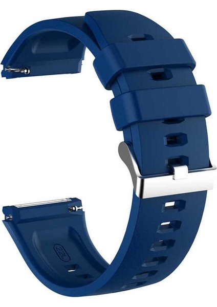Huawei Watch GT 2e Kordon Düz Renk Silikon Lacivert