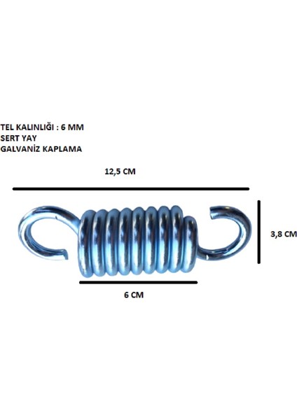 Salıncak Yayı 6 mm