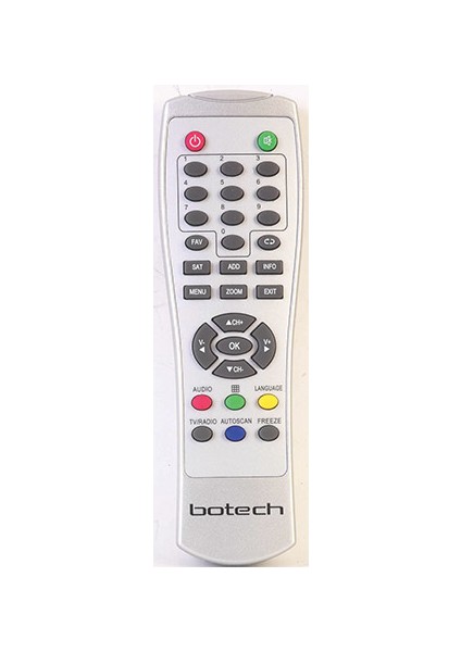 Kr Botech 6600-6650-6700 Uydu Kumandası