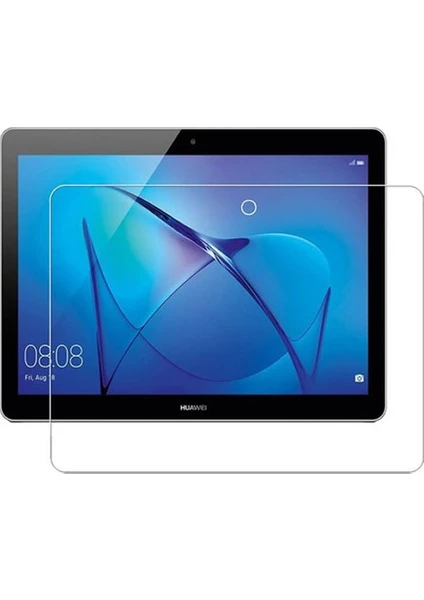 Smart Tech Huawei Mediapad T5 10,1 Inç Ekran Koruyucu Kırılmaz Cam 9h Temperli Cam