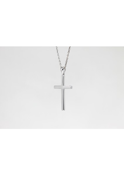 Gümüş Haç Kolye