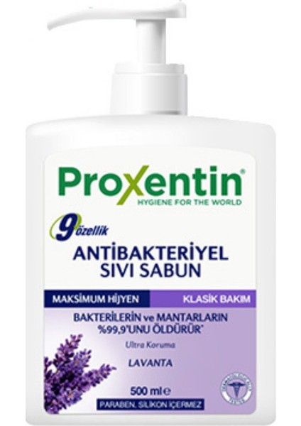 Antibakteriyel Sıvı Sabun Lavanta 500 ml