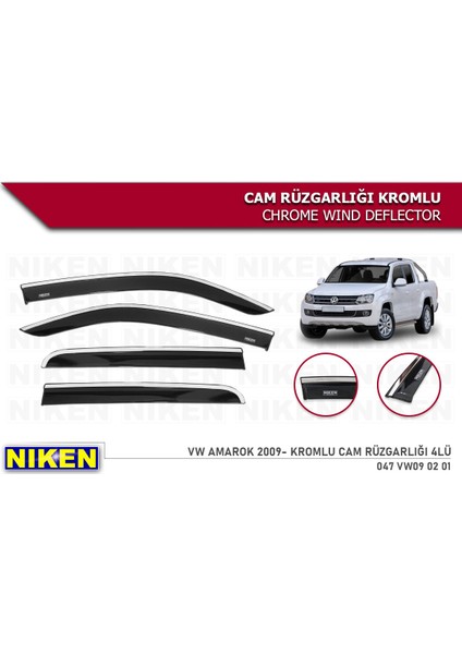 Amarok Kromlu Cam Rüzgarlığı fiyatları