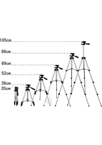 102 cm Katlanabilir Telefon Kamera Tripod fiyatları