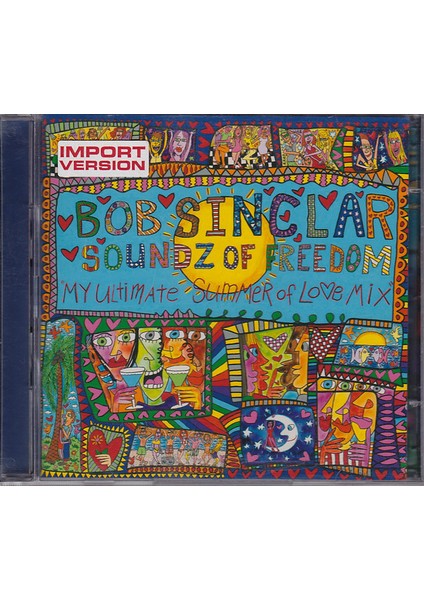 Bob Sinclar ‎– Soundz Of Freedom -My Ultimate Summer Of Love Mix CD + DVD