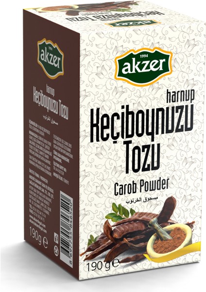 Öğütülmüş Keçiboynuzu Tozu 190 gr