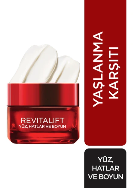 L'Oréal Paris Revitalift Yüz Hatlar ve Boyun Yenileyici Krem