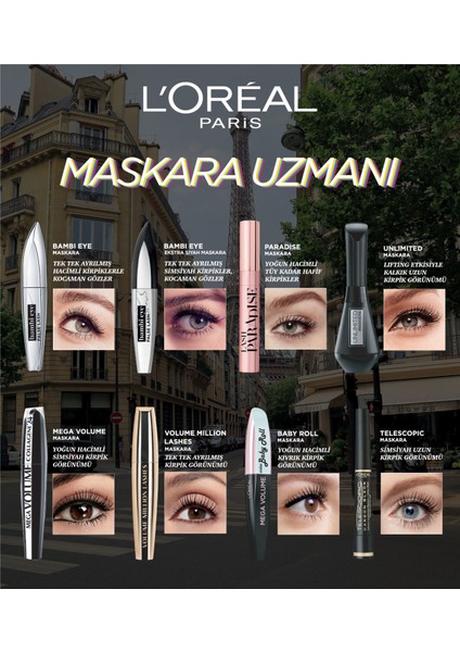 L'Oréal Paris Telescopic False Lash Fiber Maskara