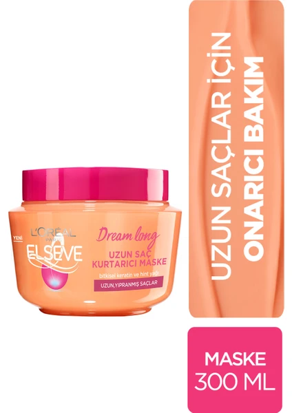 L'Oréal Paris Elseve Dream Long Uzun Saç Kurtarıcı Maske 300ml