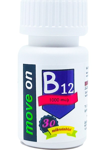 Vitamin B12 1000 Mcg 30 Mikro Tablet