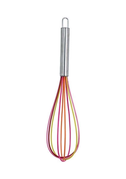 Renkli Silikon Çırpıcı (30 Cm)