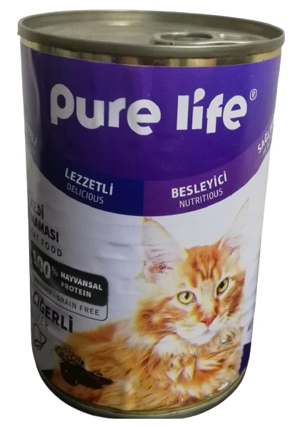 Pure Life Ciğerli Kedi Konservesi