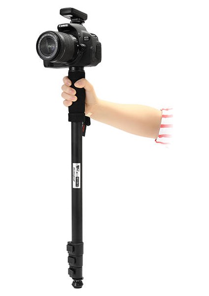 170CM Profesyonel Dslr Monopod Telefon Tutuculu 1003 Monopod