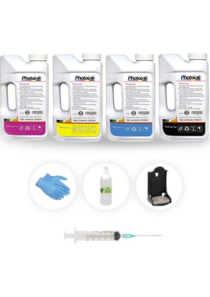 Canon G1420 G2420 G2460 G3420 G3460 50.000 Sayfalık Photoink Dolum Seti