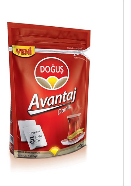Doğuş Demlik Poşet Çay 5 gr 40'lı