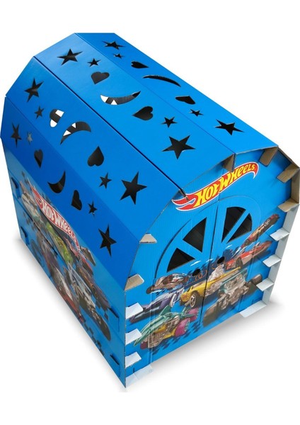 Hot Wheels 16 Parça Karton Oyun Evi