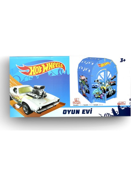 Hot Wheels 16 Parça Karton Oyun Evi