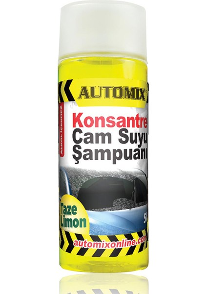 Taze Limon Cam Suyu Şampuanı 50 ml