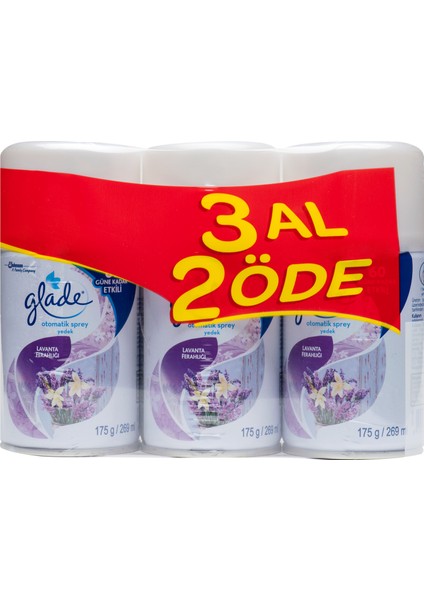 Sprey Lavanta Ferahlığı 3'lü 269 ml