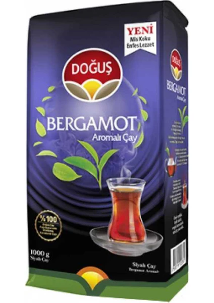 Bergamot Aramolı Siyah Çay 1000 gr