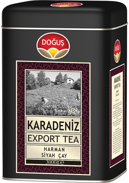 Export Karadeniz 3000 gr Teneke Çay